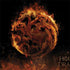 HBO House of the Dragon Flaming Tararyen Sigil Surface Book 2 13.5in Skin