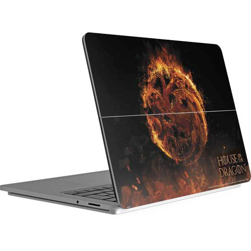HBO House of the Dragon Flaming Tararyen Sigil Surface Laptop Studio Skin