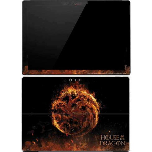 HBO House of the Dragon Flaming Tararyen Sigil Surface Pro 4 Skin