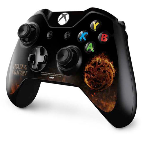 HBO House of the Dragon Flaming Tararyen Sigil Xbox One Controller Skin