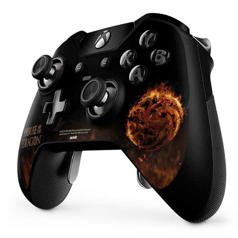 HBO House of the Dragon Flaming Tararyen Sigil Xbox One Elite Controller Skin