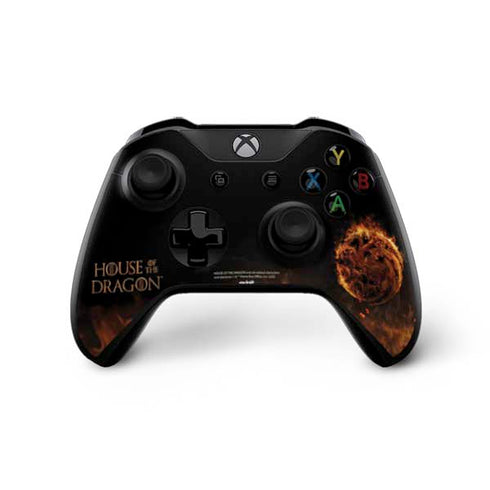 HBO House of the Dragon Flaming Tararyen Sigil Xbox One X Controller Skin