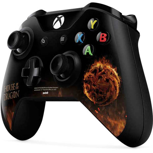 HBO House of the Dragon Flaming Tararyen Sigil Xbox One X Controller Skin