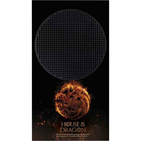 HBO House of the Dragon Flaming Tararyen Sigil Xbox Series S Console Skin