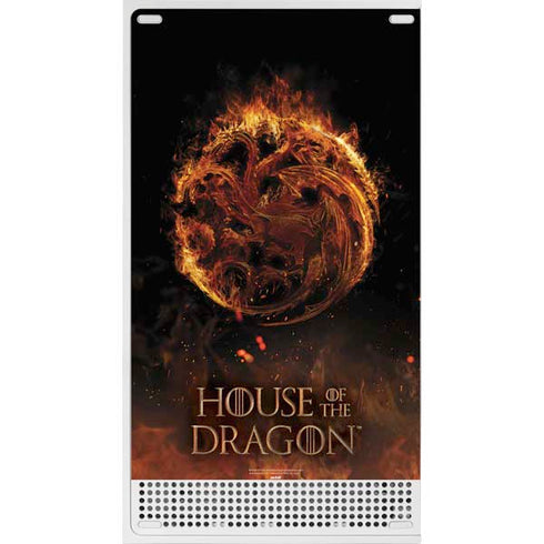 HBO House of the Dragon Flaming Tararyen Sigil Xbox Series S Console Skin
