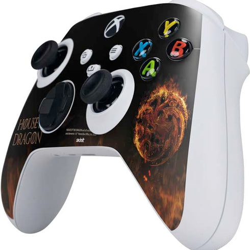 HBO House of the Dragon Flaming Tararyen Sigil Xbox Series S Controller Skin