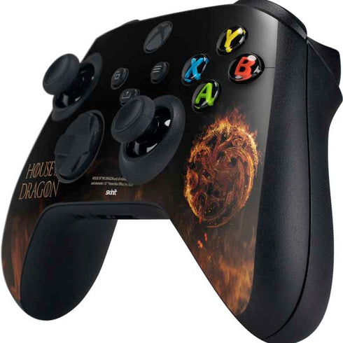HBO House of the Dragon Flaming Tararyen Sigil Xbox Series X Controller Skin