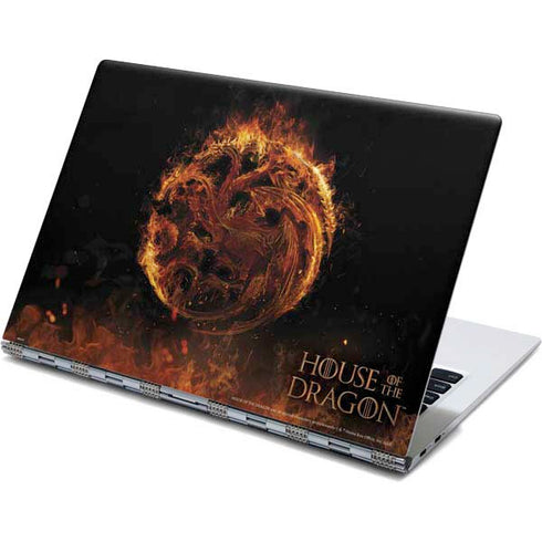 HBO House of the Dragon Flaming Tararyen Sigil Yoga 910 2-in-1 14in Touch-Screen Skin