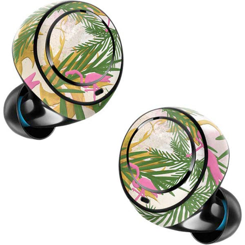 Flamingo Pattern Amazon Echo Buds Skin