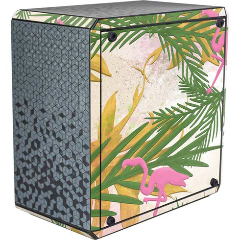Flamingo Pattern Cooler Master MasterBox Q300L Mini Tower Skin