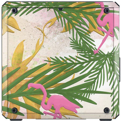 Flamingo Pattern Cooler Master MasterBox Q300L Mini Tower Skin