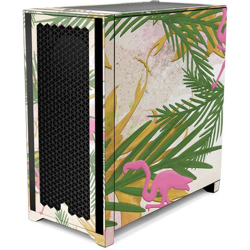 Flamingo Pattern Corsair 4000D Tempered Glass Mid-Tower ATX Case Skin
