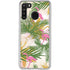 Flamingo Pattern Galaxy A21 Clear Case