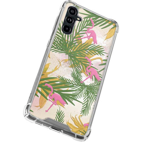 Flamingo Pattern Galaxy A54 5G Clear Case