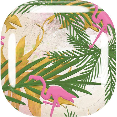 Flamingo Pattern Galaxy Buds Live Skin