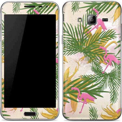 Flamingo Pattern Galaxy J3 Skin