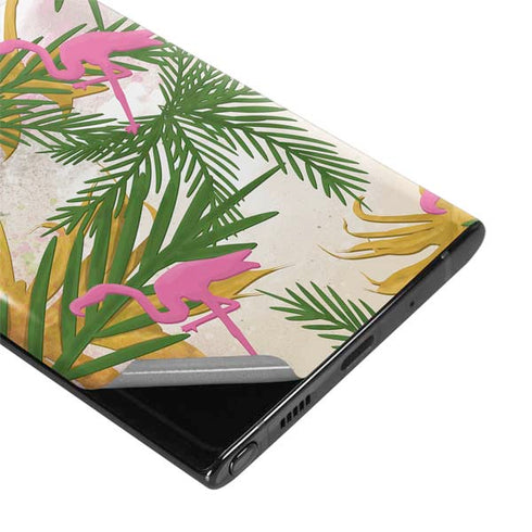 Flamingo Pattern Galaxy Note 10 Plus Skin