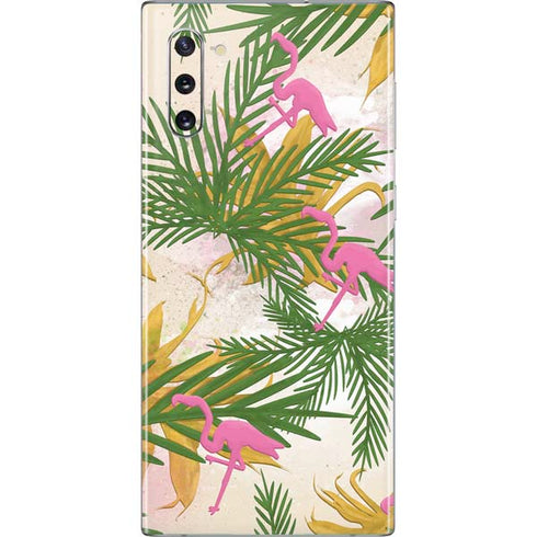 Flamingo Pattern Galaxy Note 10 Skin