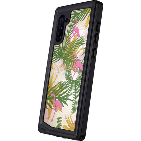 Flamingo Pattern Galaxy Note 10 Waterproof Case