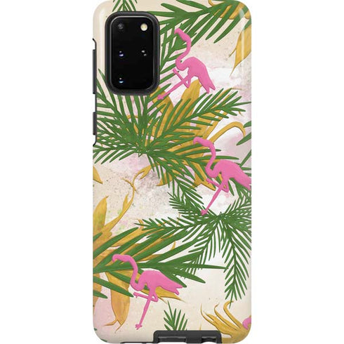 Flamingo Pattern Galaxy S20 Plus Pro Case
