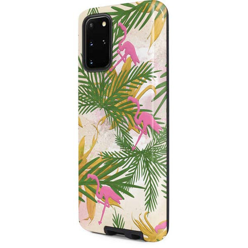 Flamingo Pattern Galaxy S20 Plus Pro Case
