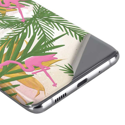 Flamingo Pattern Galaxy S20 Plus Skin