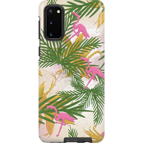 Flamingo Pattern Galaxy S20 Pro Case