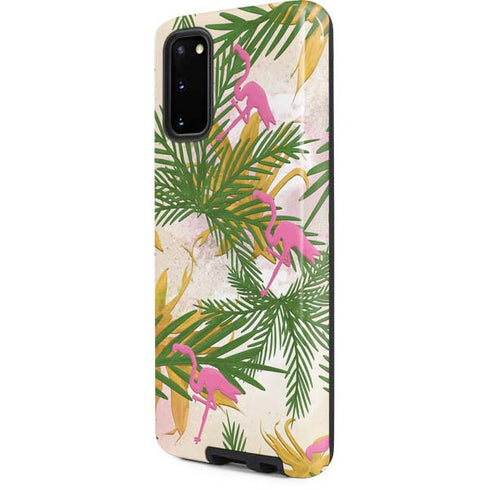 Flamingo Pattern Galaxy S20 Pro Case