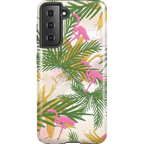 Flamingo Pattern Galaxy S21 5G Pro Case