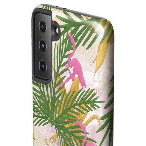 Flamingo Pattern Galaxy S21 FE Pro Case