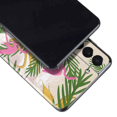 Flamingo Pattern Galaxy S21 Plus 5G Skin