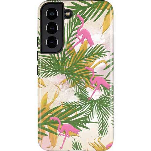 Flamingo Pattern Galaxy S22 Pro Case