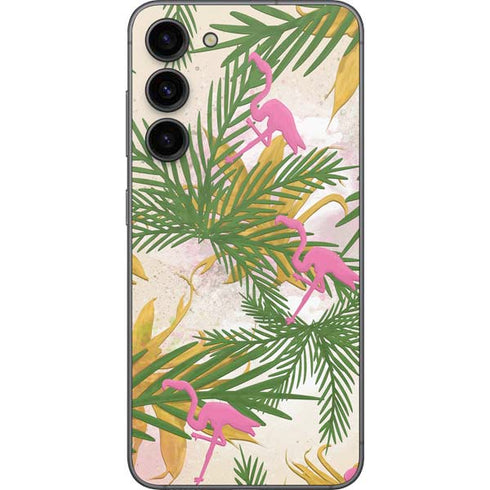Flamingo Pattern Galaxy S23 Plus Skin