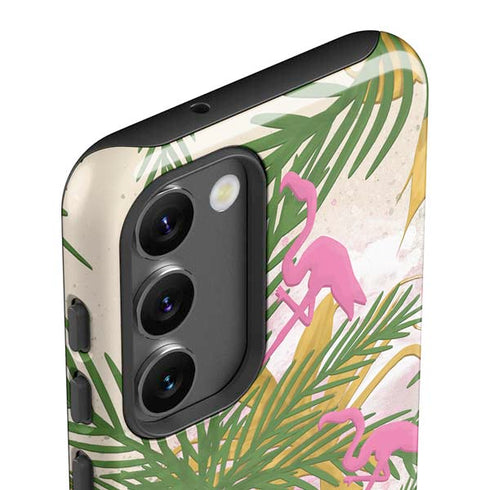 Flamingo Pattern Galaxy S23 Pro Case