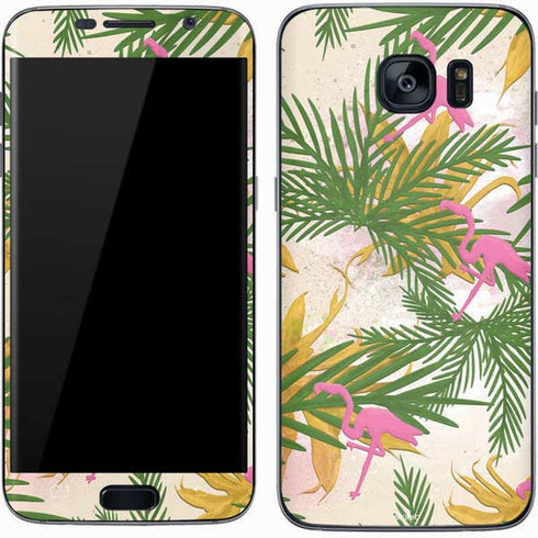 Flamingo Pattern Galaxy S7 Skin