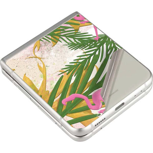 Flamingo Pattern Galaxy Z Flip3 5G Skin