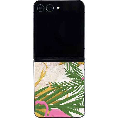 Flamingo Pattern Galaxy Z Flip5 5G Skin