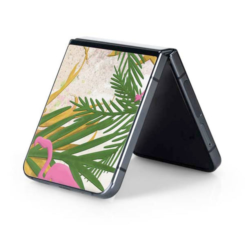 Flamingo Pattern Galaxy Z Flip5 5G Skin