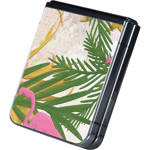 Flamingo Pattern Galaxy Z Flip5 5G Skin