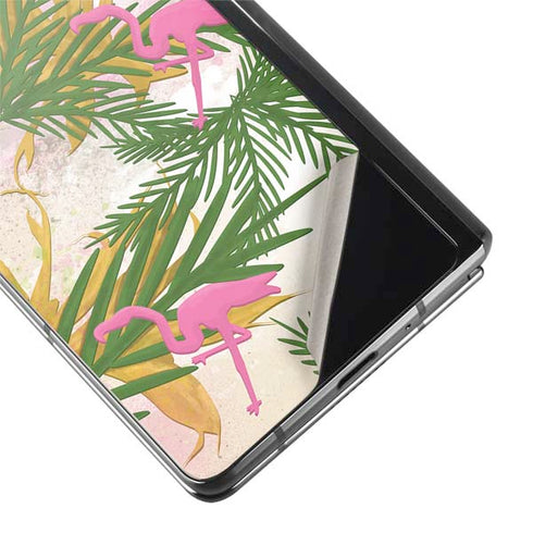 Flamingo Pattern Galaxy Z Fold2 5G Skin