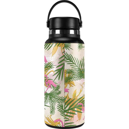 Flamingo Pattern Hydro Flask 32oz Wide Mouth Skin