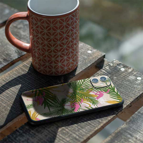 Flamingo Pattern iPhone 11 Skin