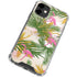 Flamingo Pattern iPhone 12 Clear Case