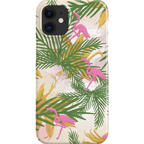 Flamingo Pattern iPhone 12 Mini Lite Case