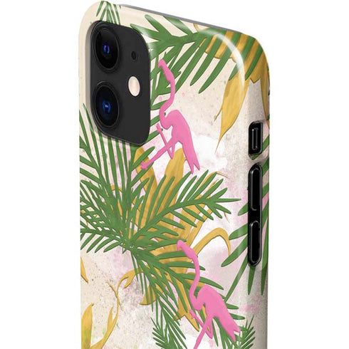Flamingo Pattern iPhone 12 Mini Lite Case