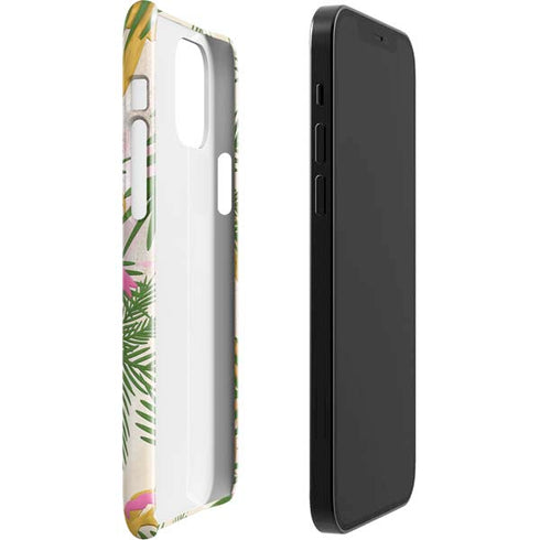 Flamingo Pattern iPhone 12 Mini Lite Case