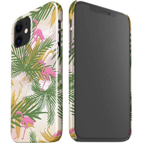 Flamingo Pattern iPhone 12 Mini Lite Case