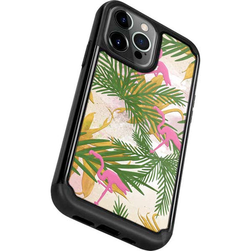 Flamingo Pattern iPhone 13 Pro Cargo Case