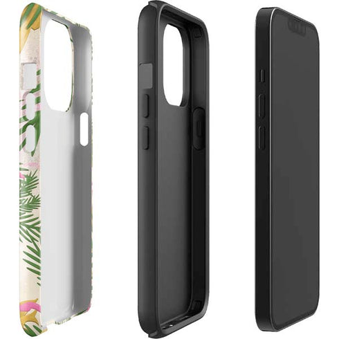 Flamingo Pattern iPhone 13 Pro Impact Case