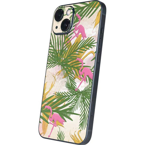Flamingo Pattern iPhone 13 Skin